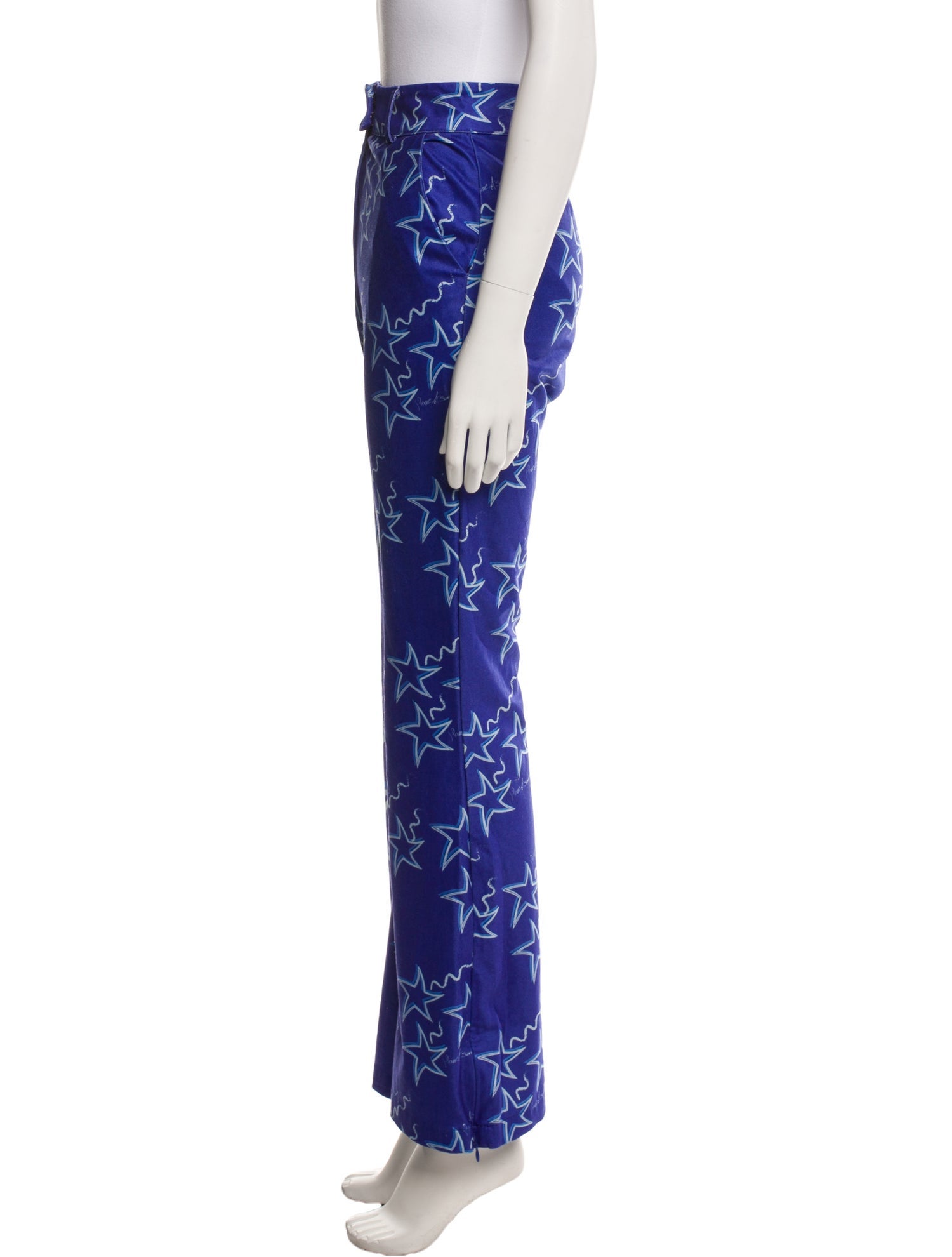 House of Sunny Printed Wide Leg Pants