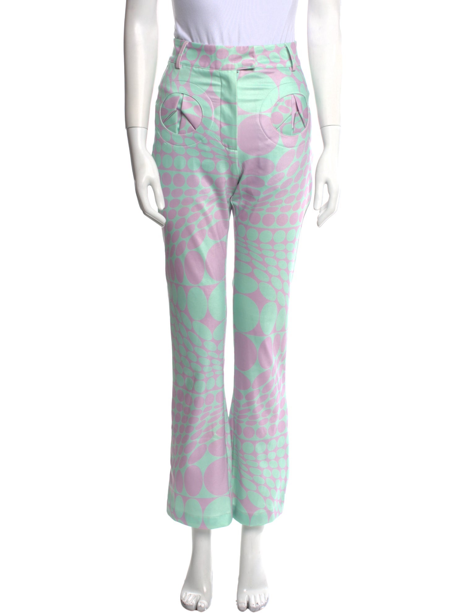House of Sunny Striped Straight Leg Pants