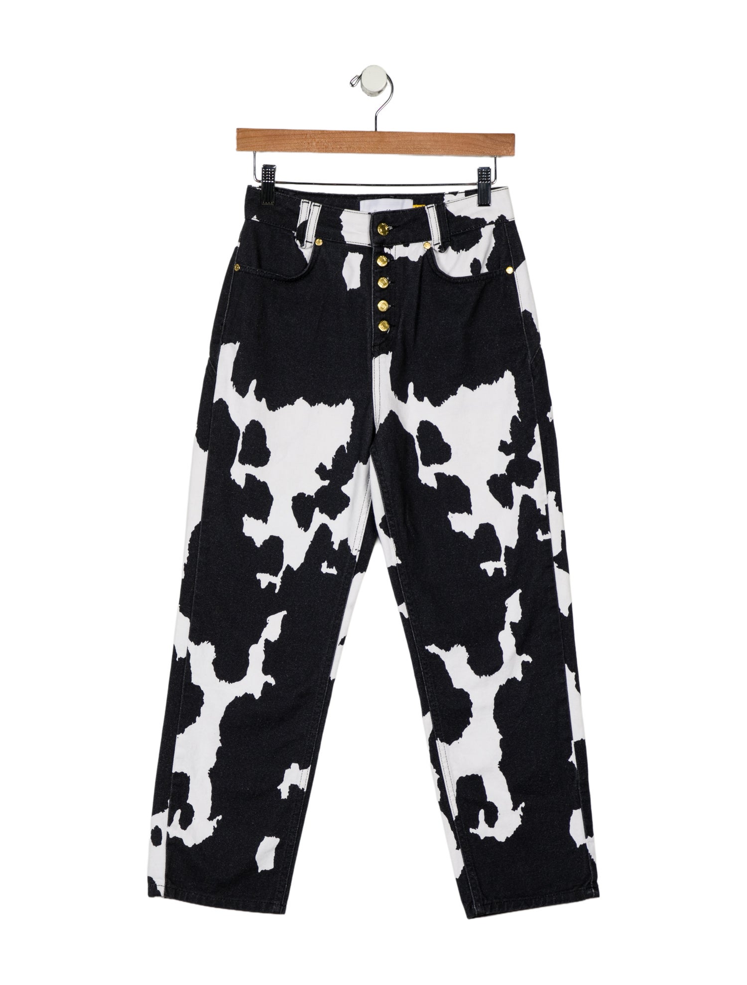 House of Sunny High-Rise Straight Leg Jeans