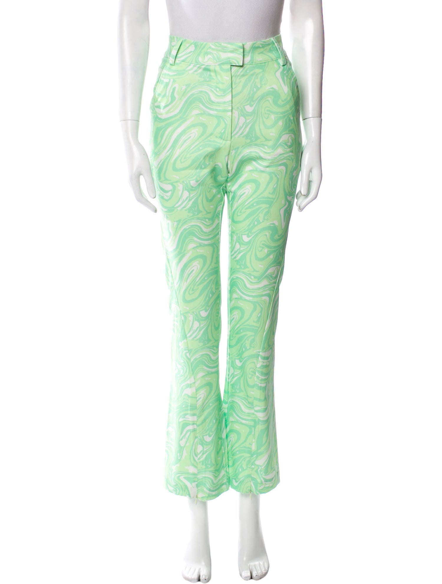 House of Sunny Printed Straight Leg Pants