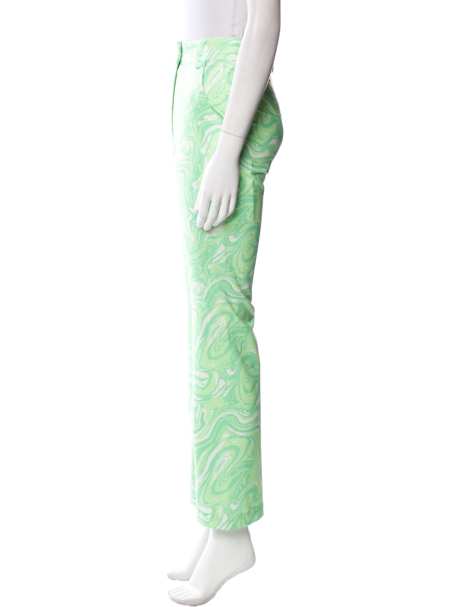 House of Sunny Printed Straight Leg Pants