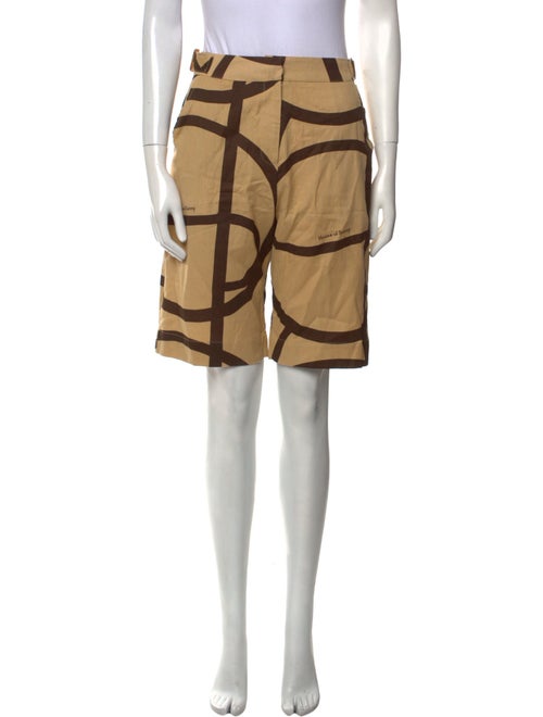 House of Sunny Printed Knee-Length Shorts