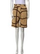 House of Sunny Printed Knee-Length Shorts