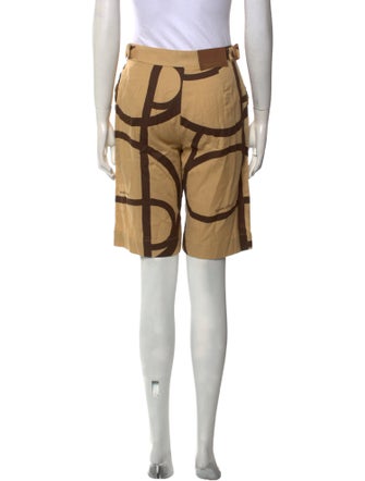 House of Sunny Printed Knee-Length Shorts