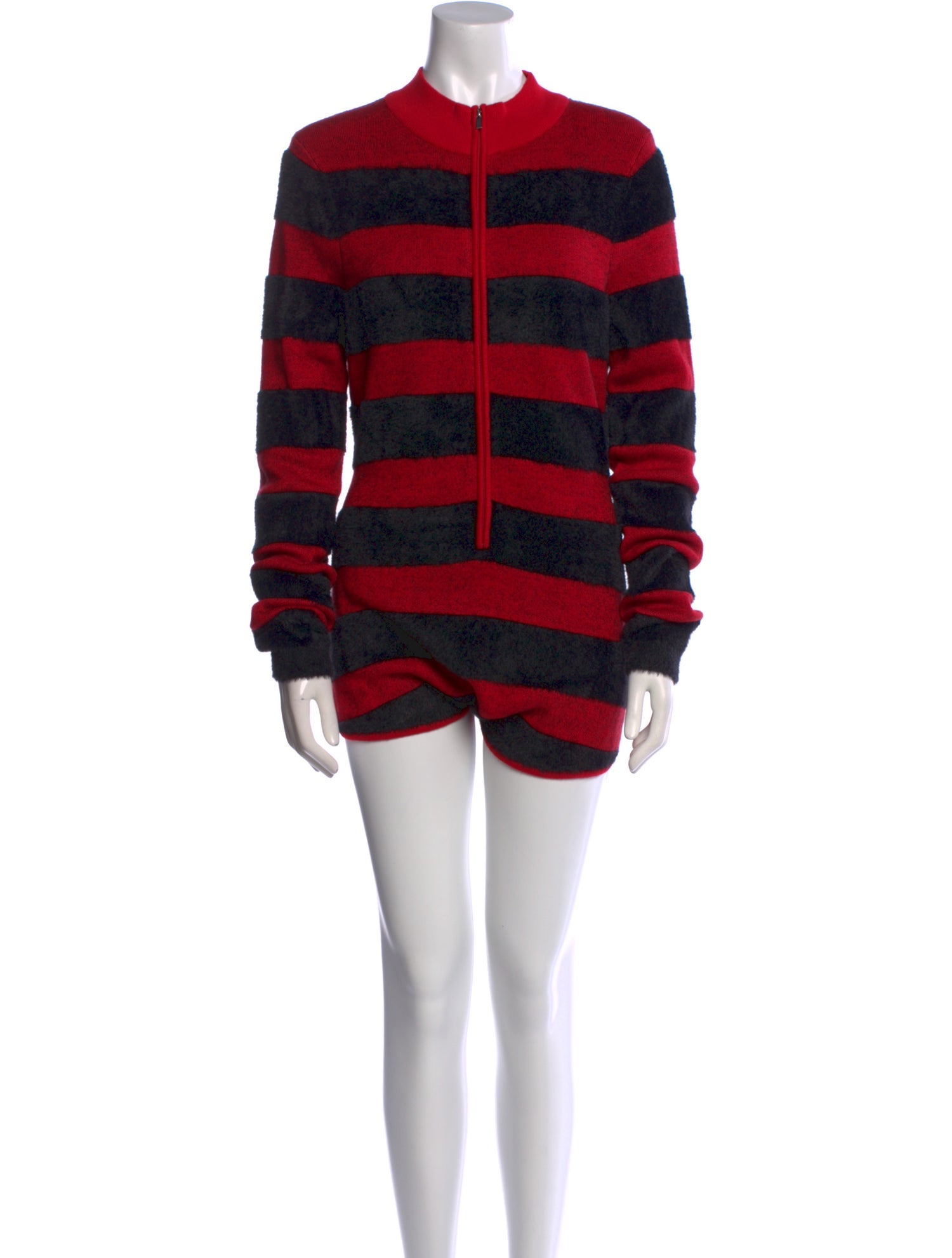 House of Sunny Nylon Striped Romper