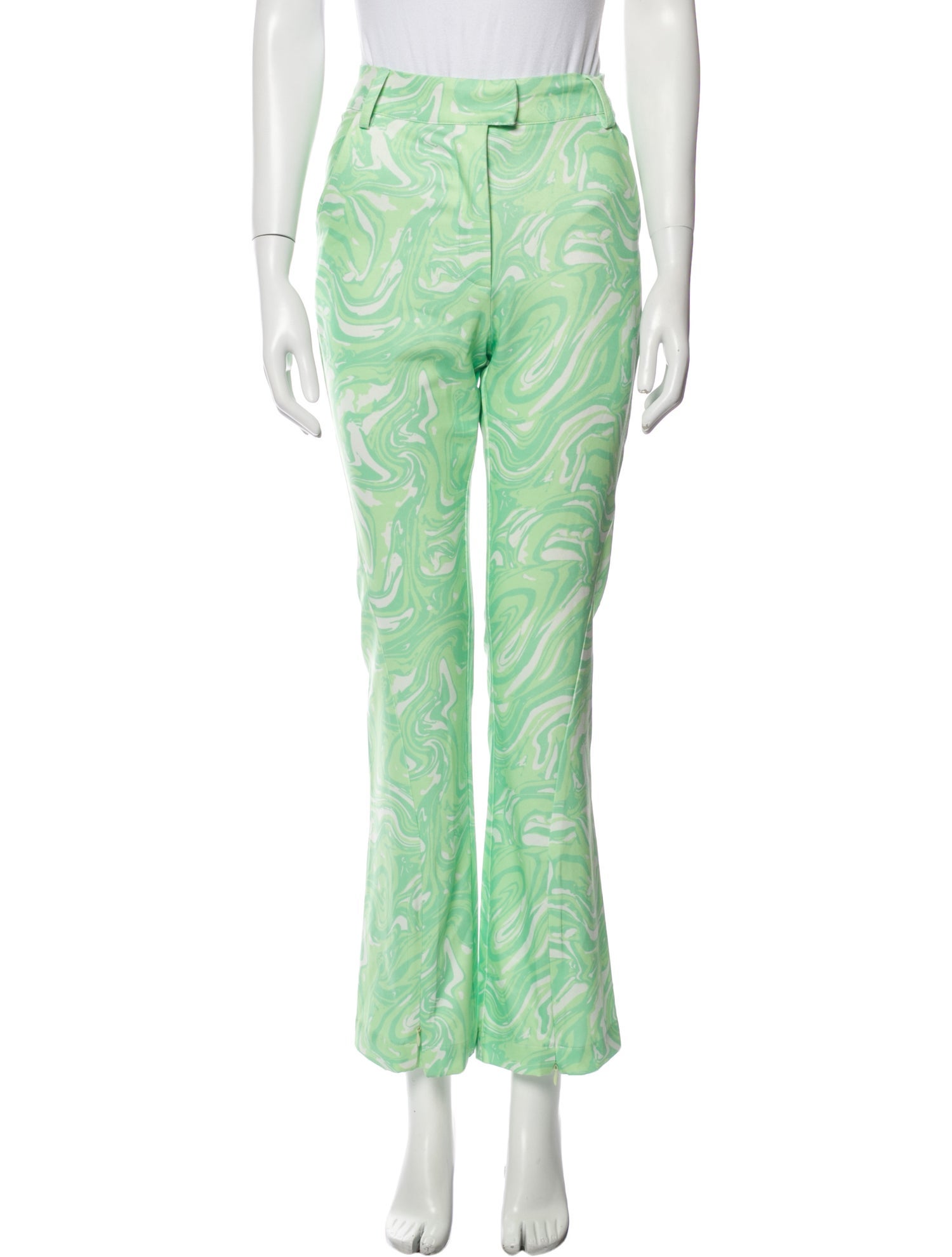 House of Sunny Printed Wide Leg Pants