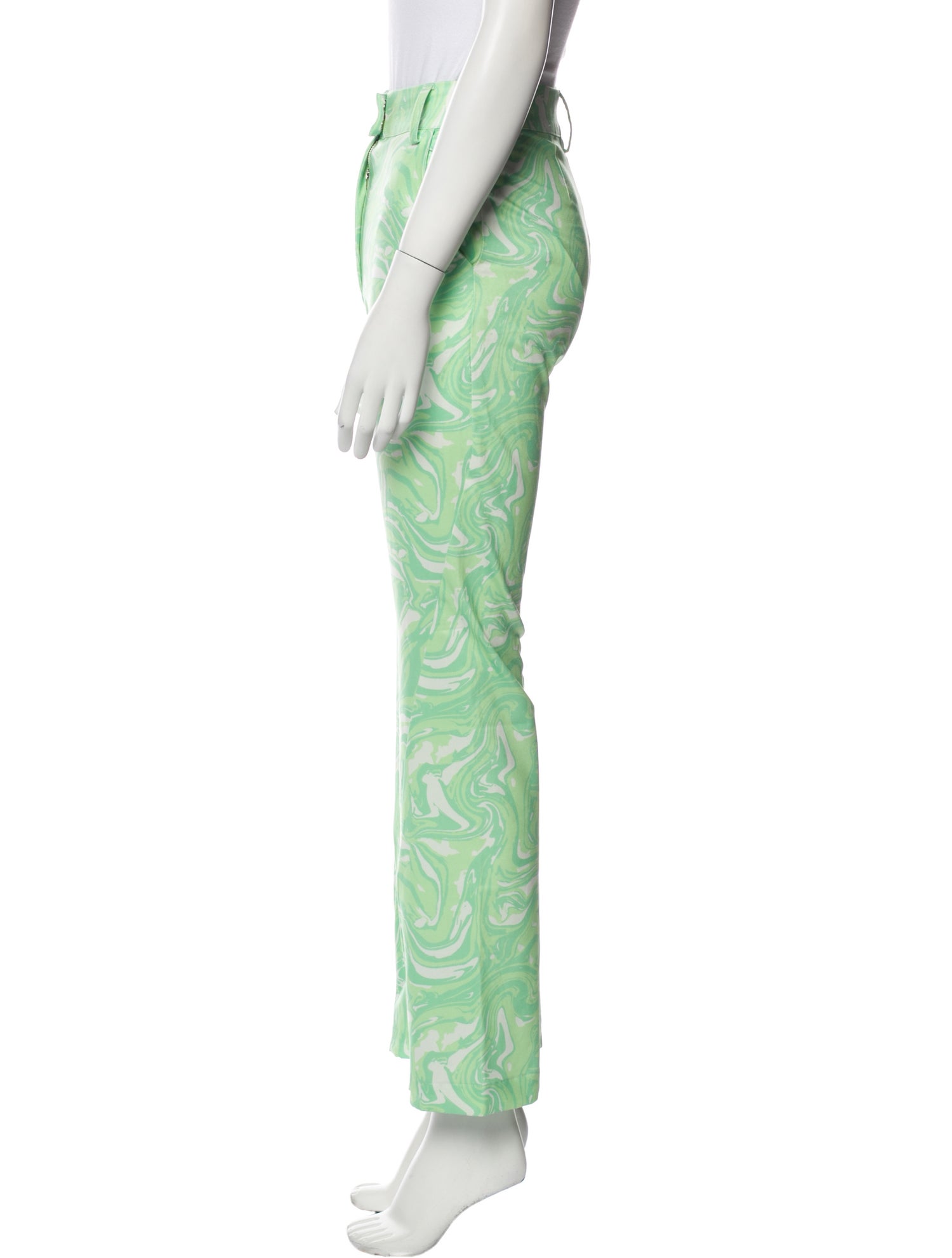 House of Sunny Printed Wide Leg Pants