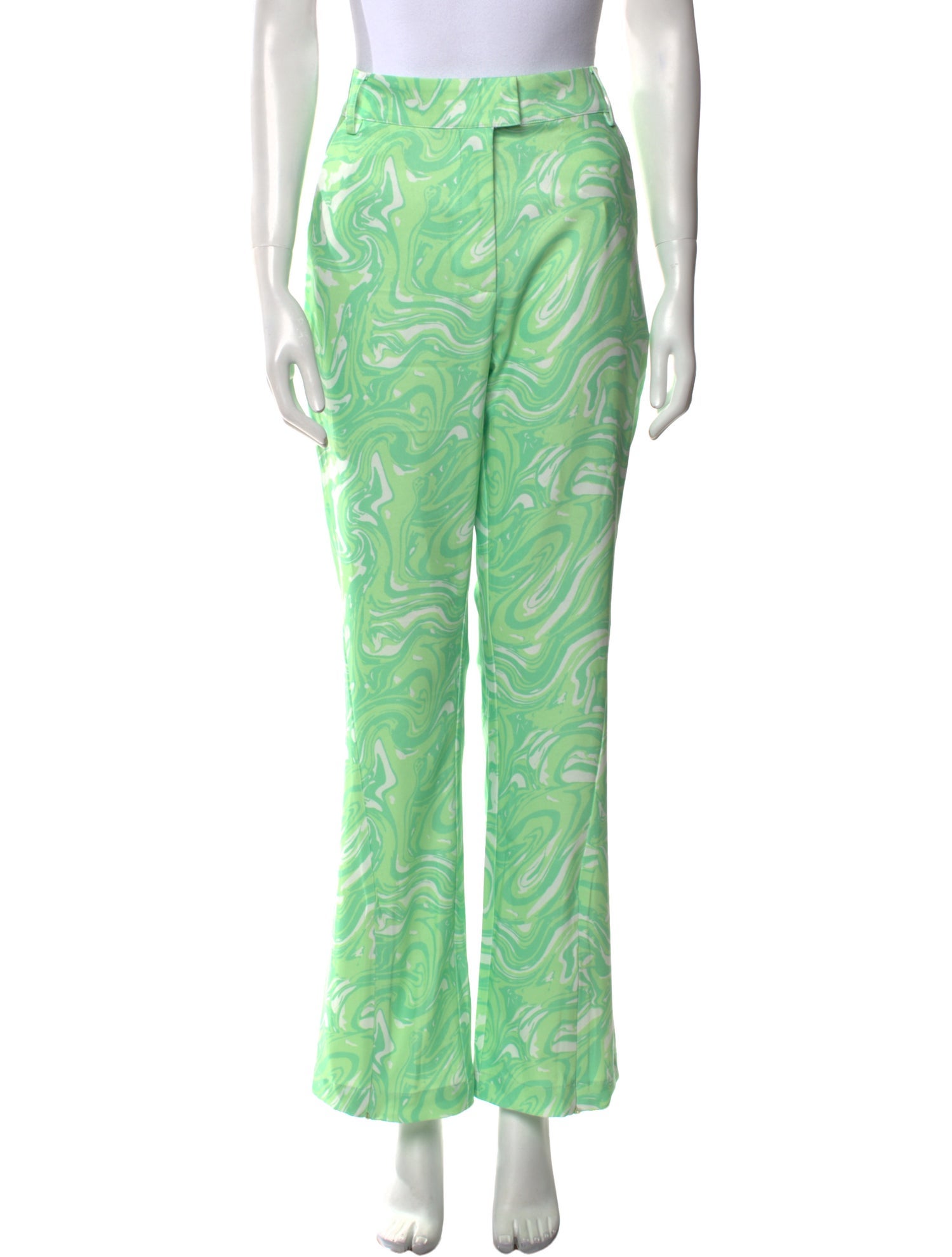 House of Sunny Printed Wide Leg Pants