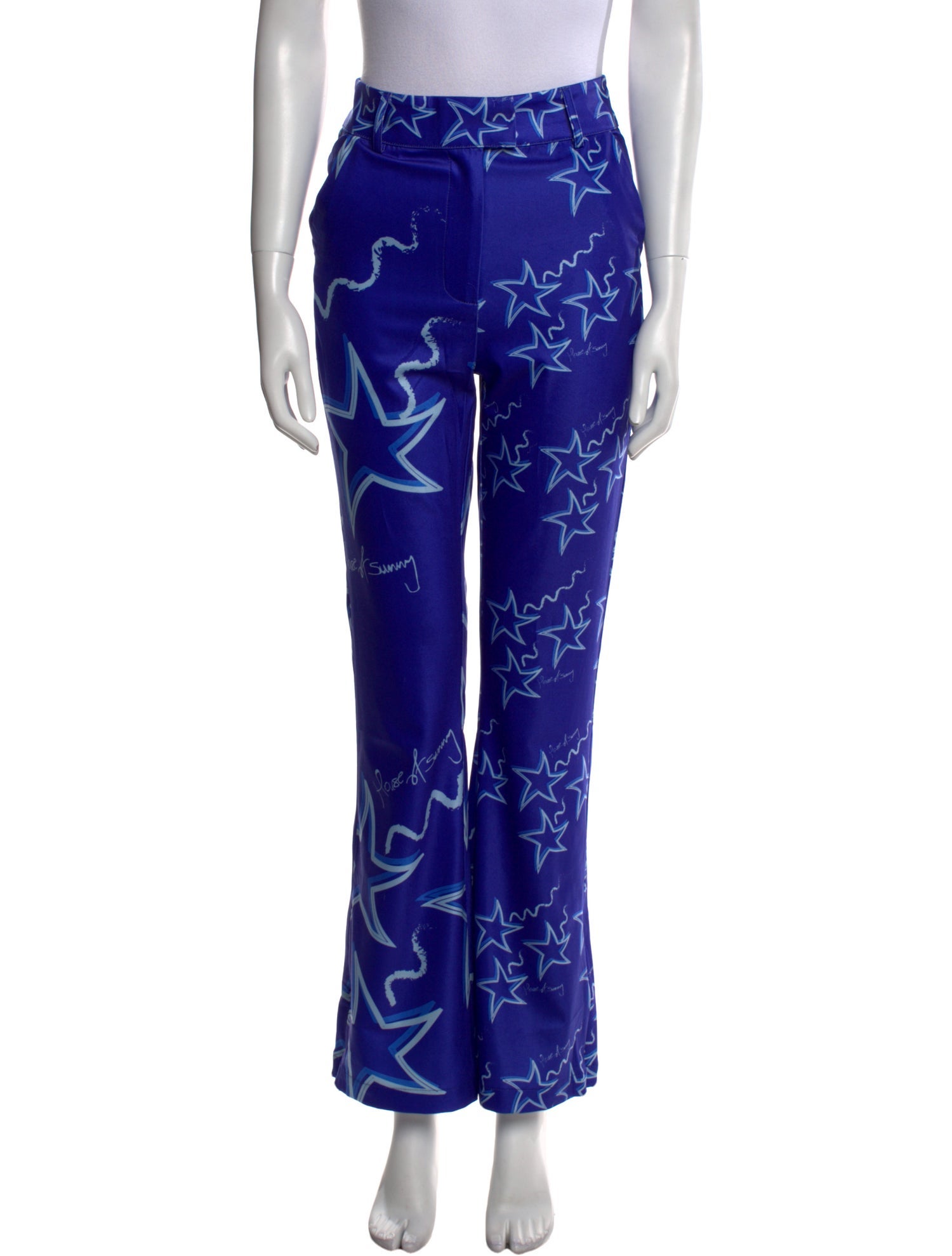 House of Sunny Printed Wide Leg Pants w/ Tags
