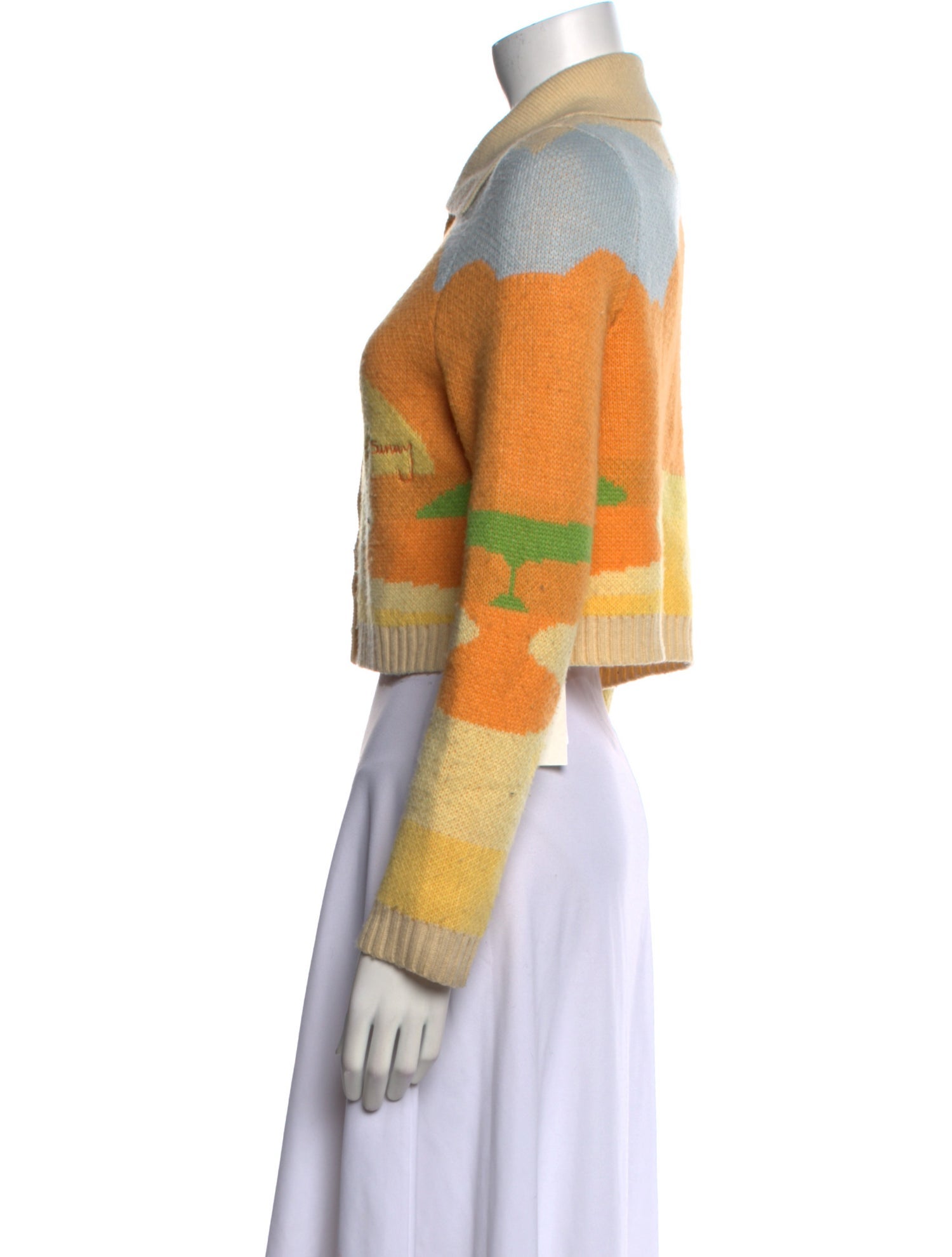 House of Sunny Printed Sweater