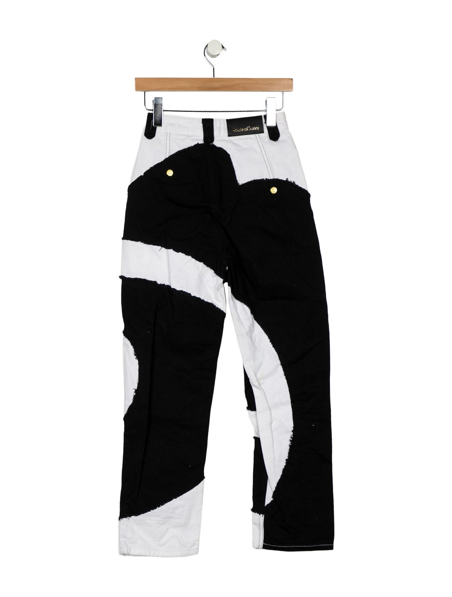 House of Sunny High-Rise Straight Leg Jeans