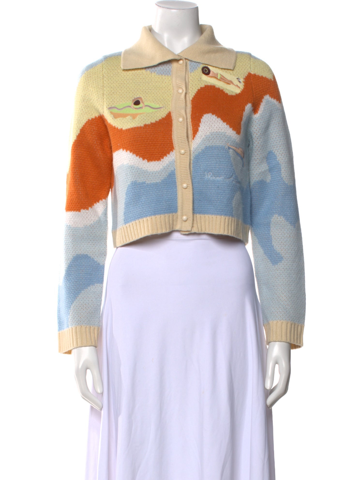 House of Sunny Printed Sweater