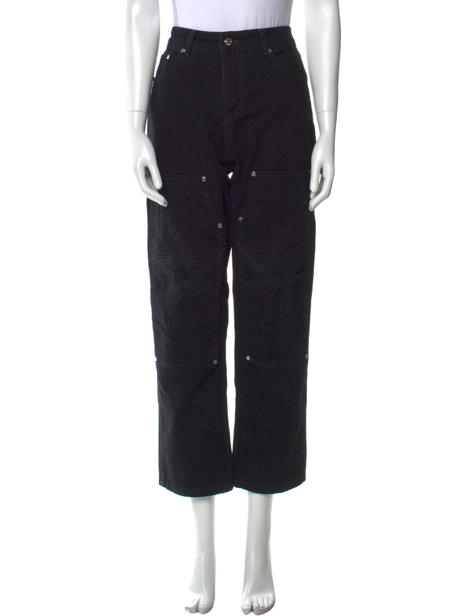 House of Sunny High-Rise Straight Leg Jeans