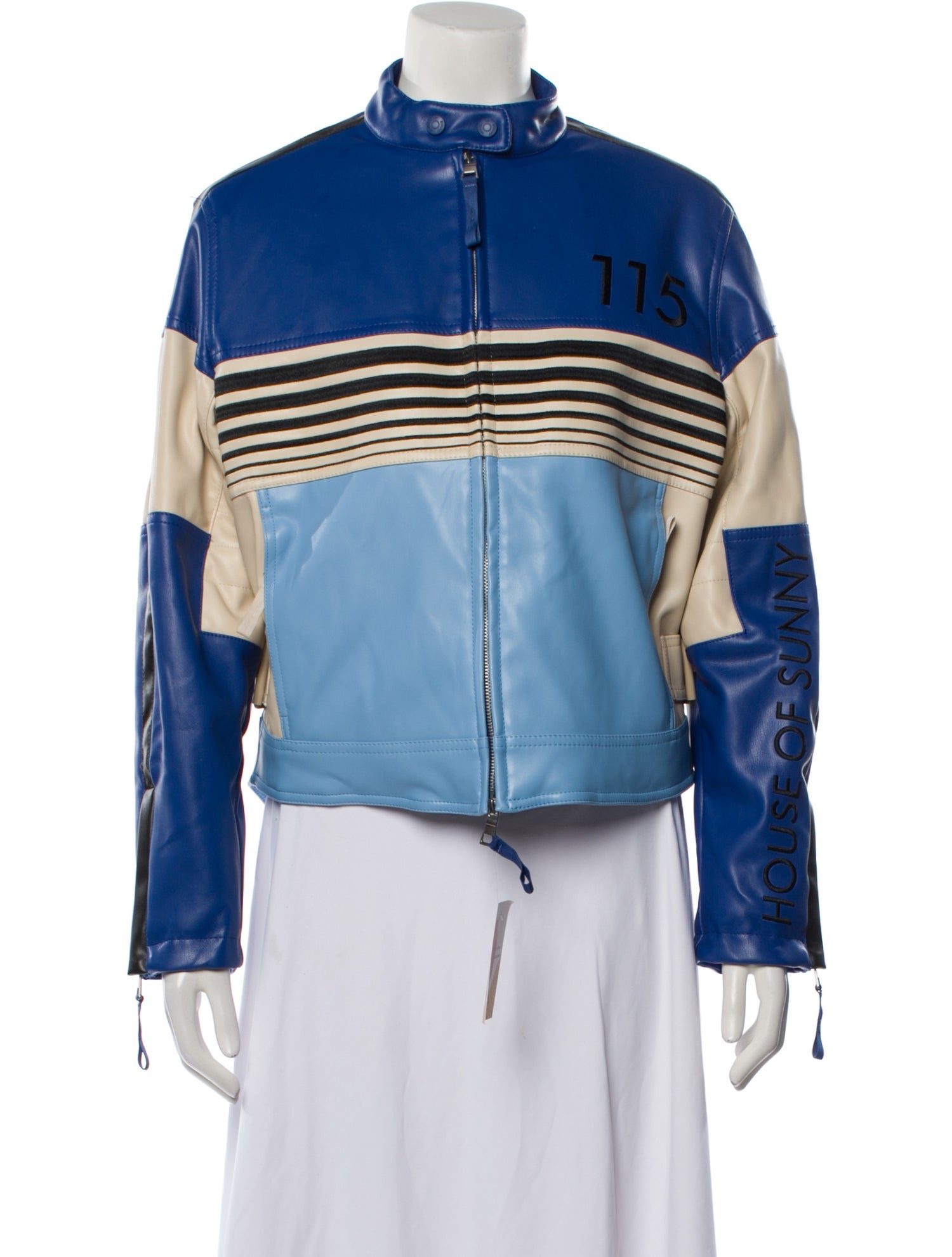 House of Sunny Striped Jacket