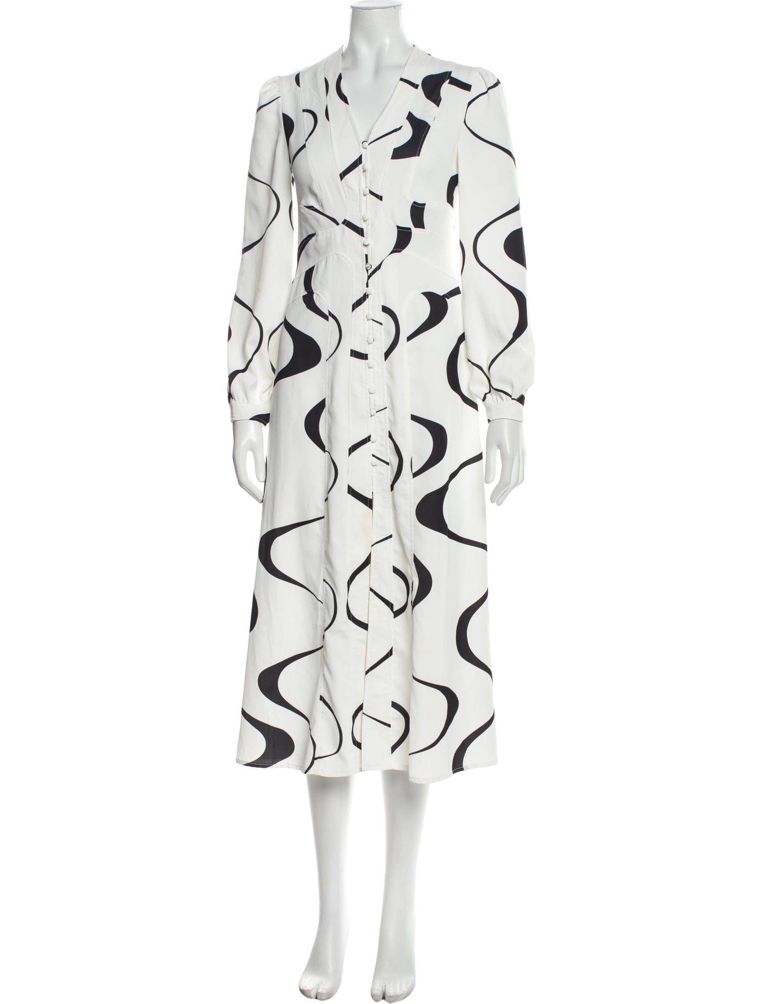 House of Sunny Printed Long Dress