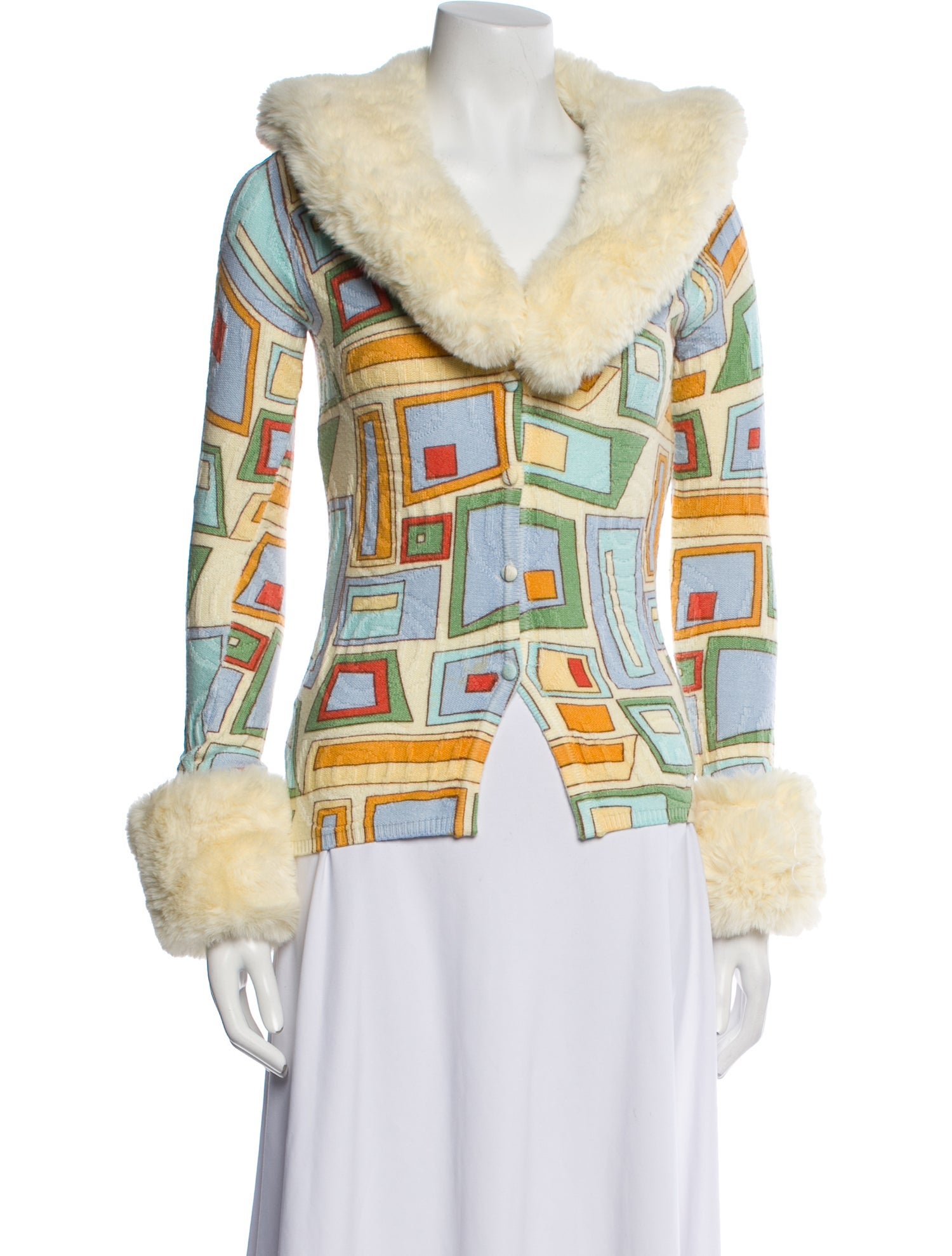 House of Sunny Printed Sweater