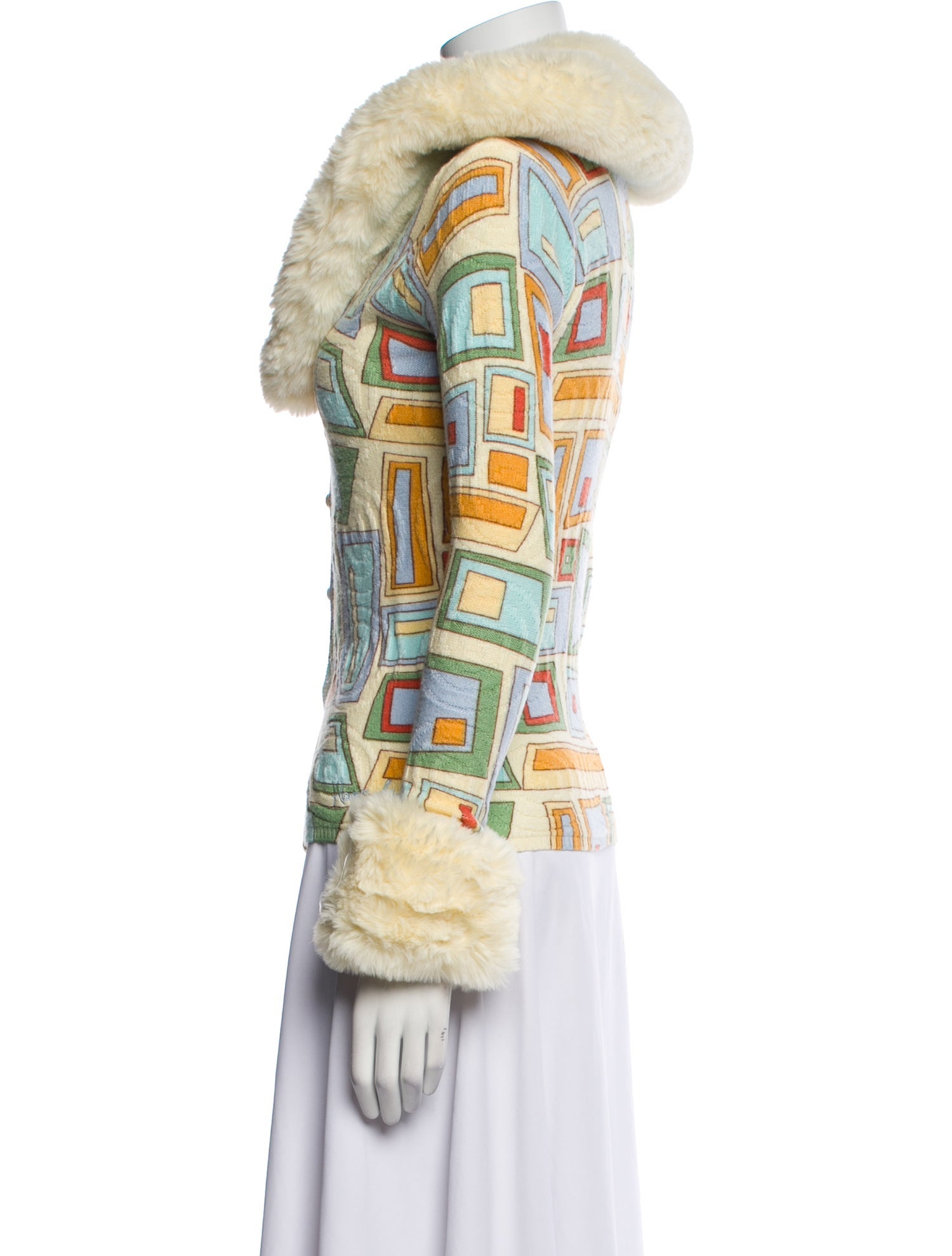 House of Sunny Printed Sweater