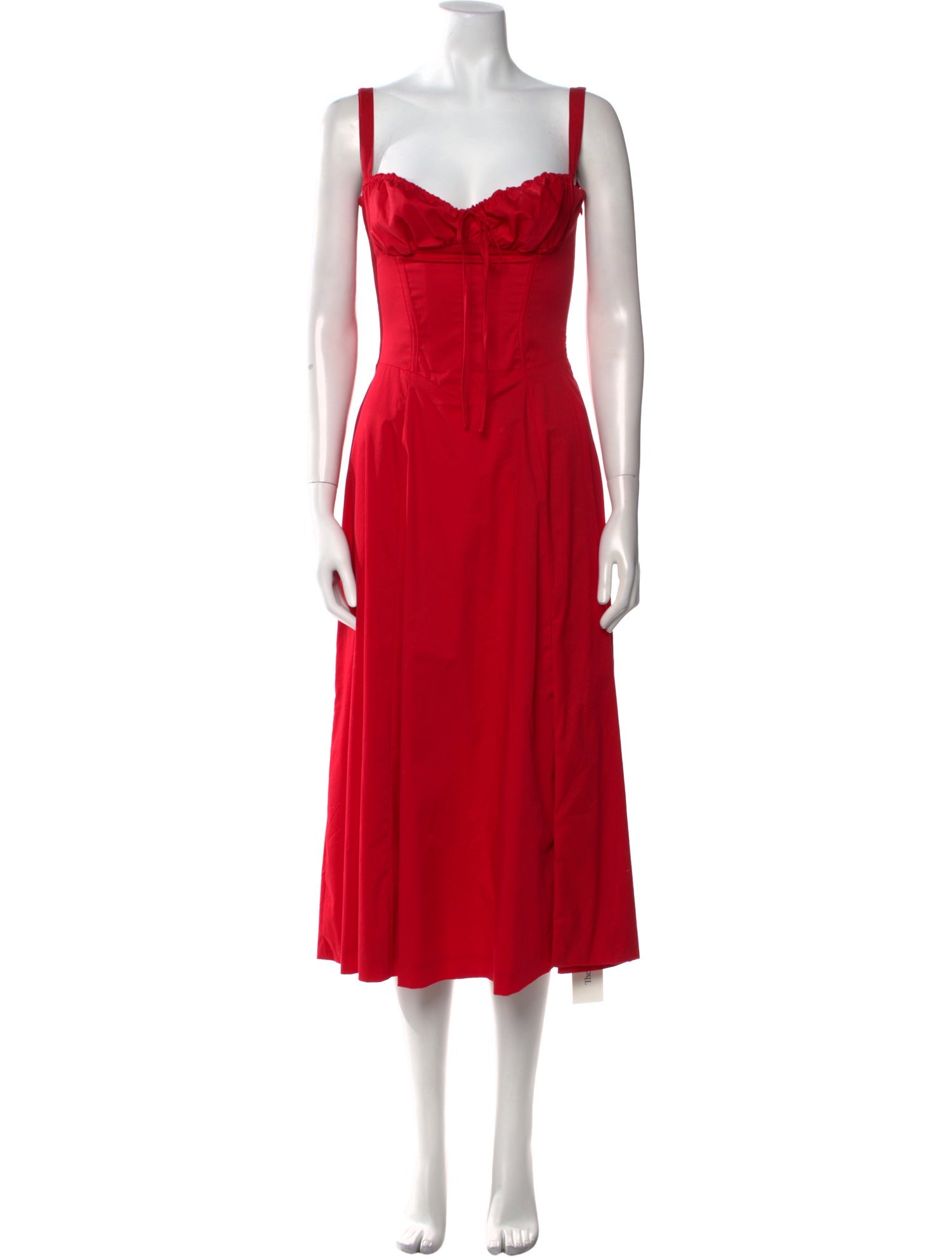 House of Sunny Square Neckline Long Dress