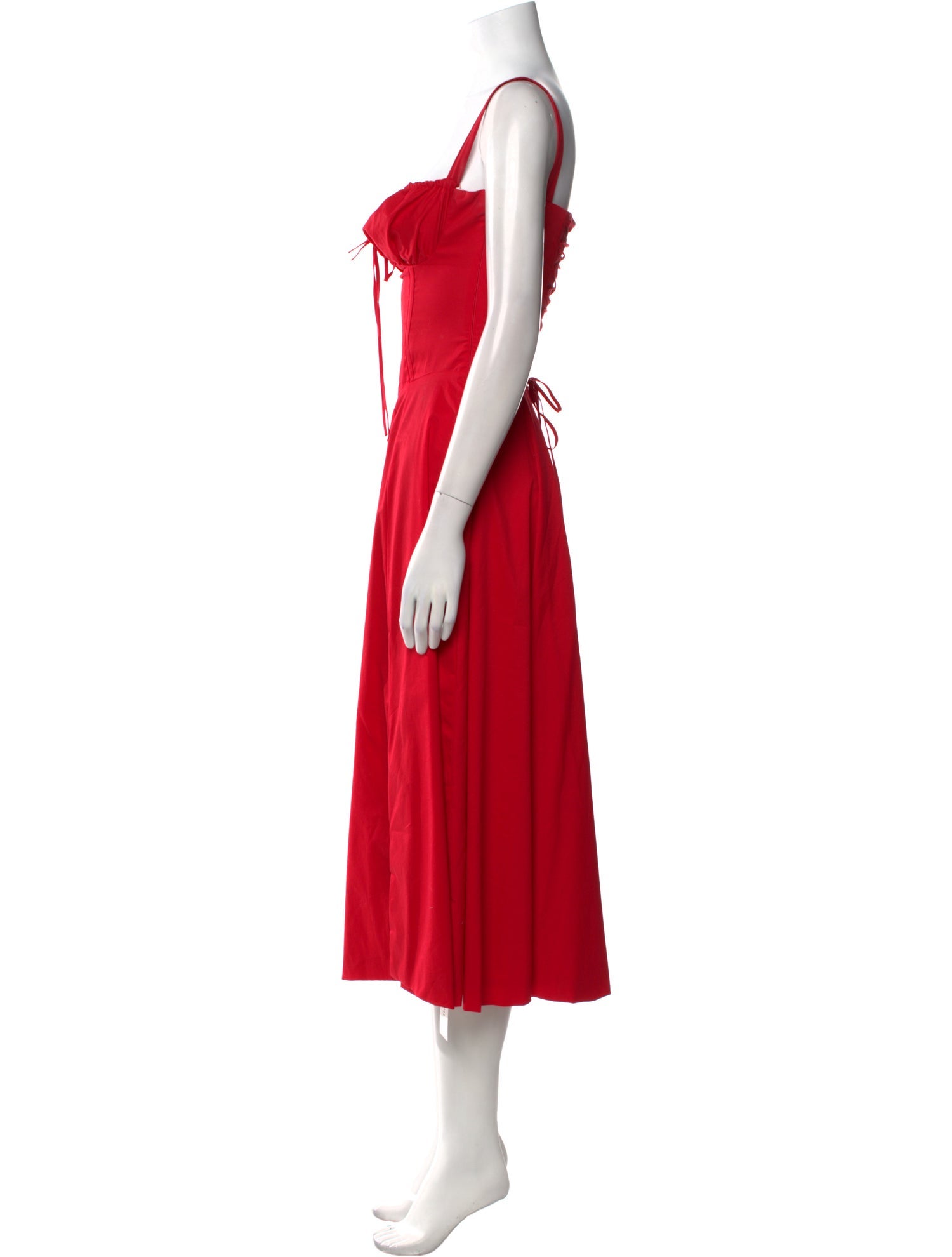 House of Sunny Square Neckline Long Dress