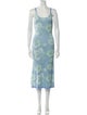 House of Sunny Floral Print Midi Length Dress