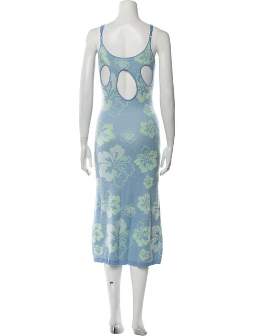 House of Sunny Floral Print Midi Length Dress