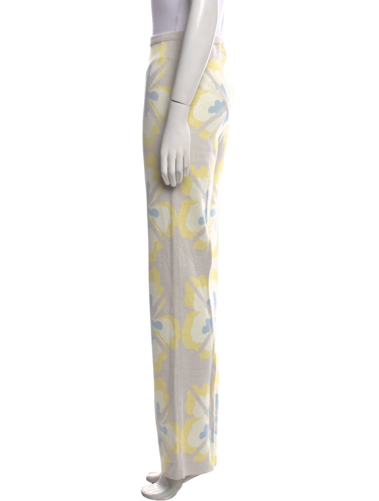House of Sunny Printed Wide Leg Pants