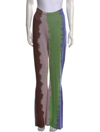 House of Sunny Tie-Dye Print Wide Leg Pants