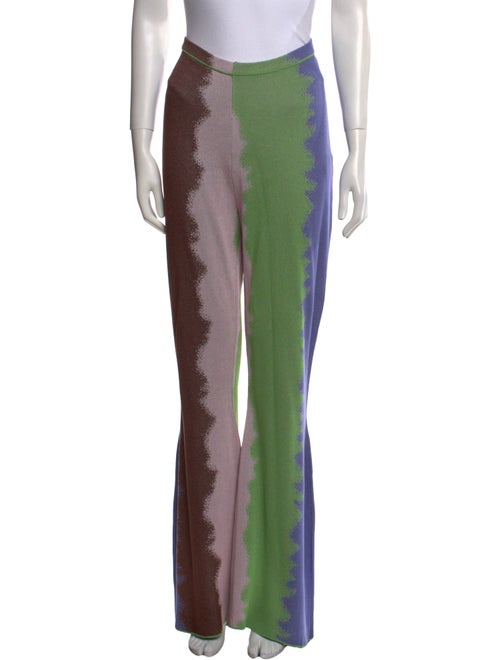 House of Sunny Tie-Dye Print Wide Leg Pants