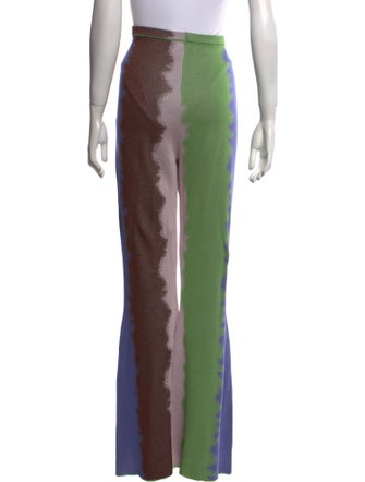 House of Sunny Tie-Dye Print Wide Leg Pants