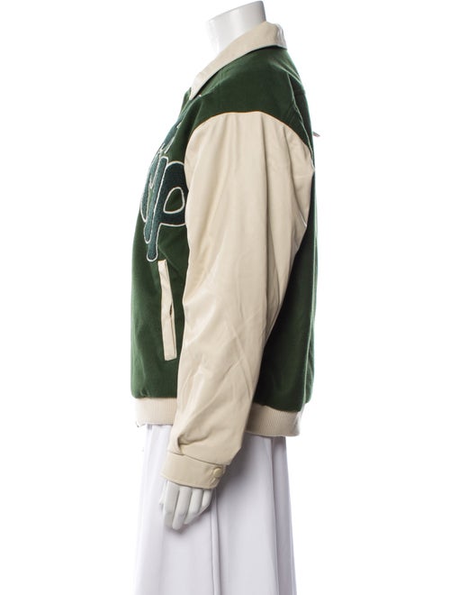 House of Sunny Graphic Print Bomber Jacket