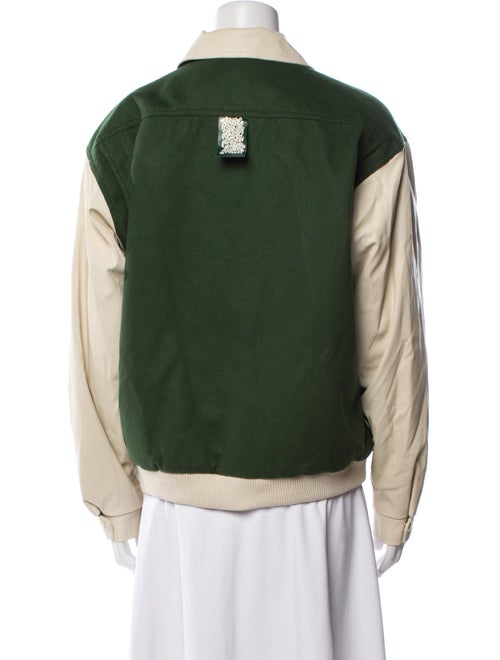 House of Sunny Graphic Print Bomber Jacket