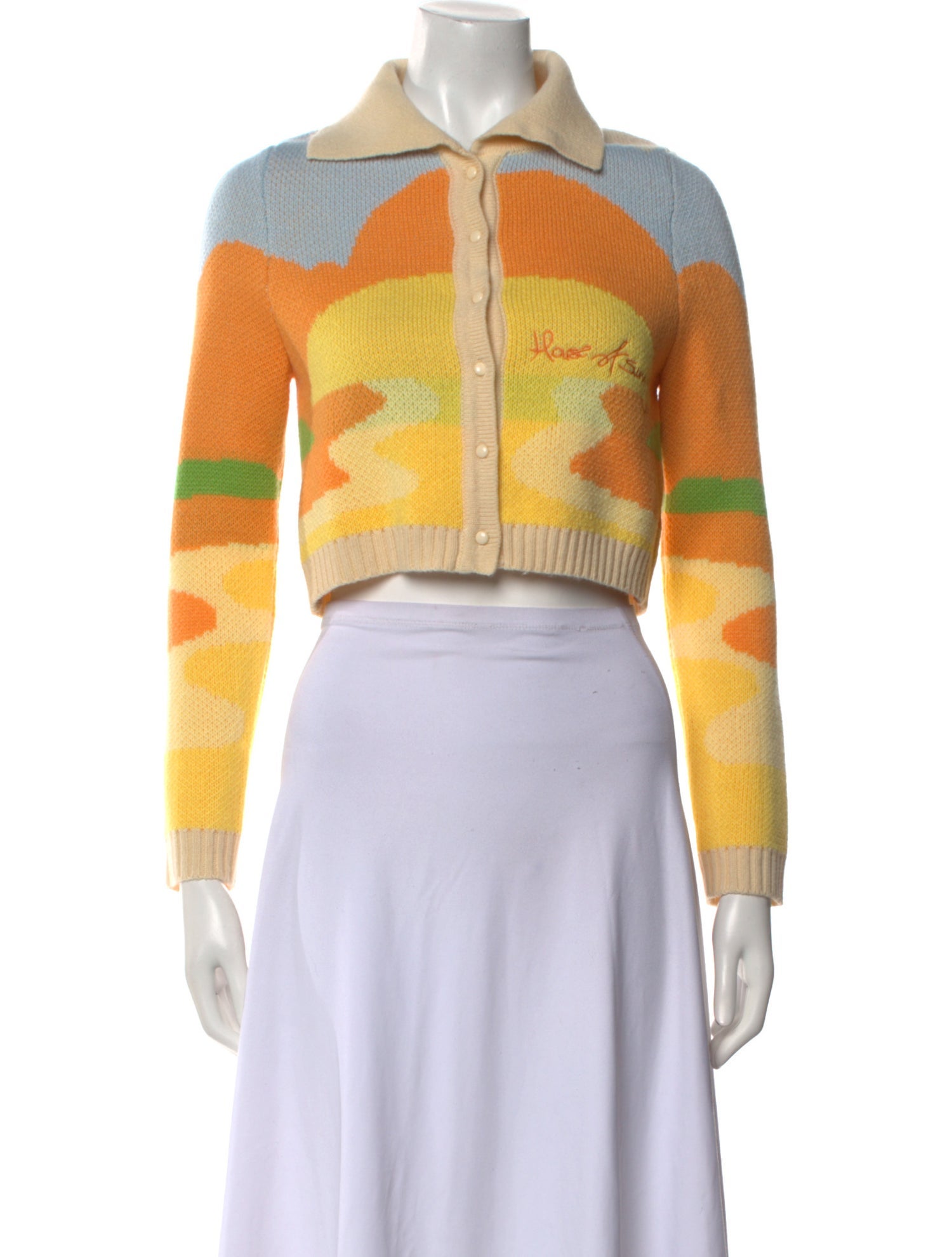 House of Sunny Printed Sweater