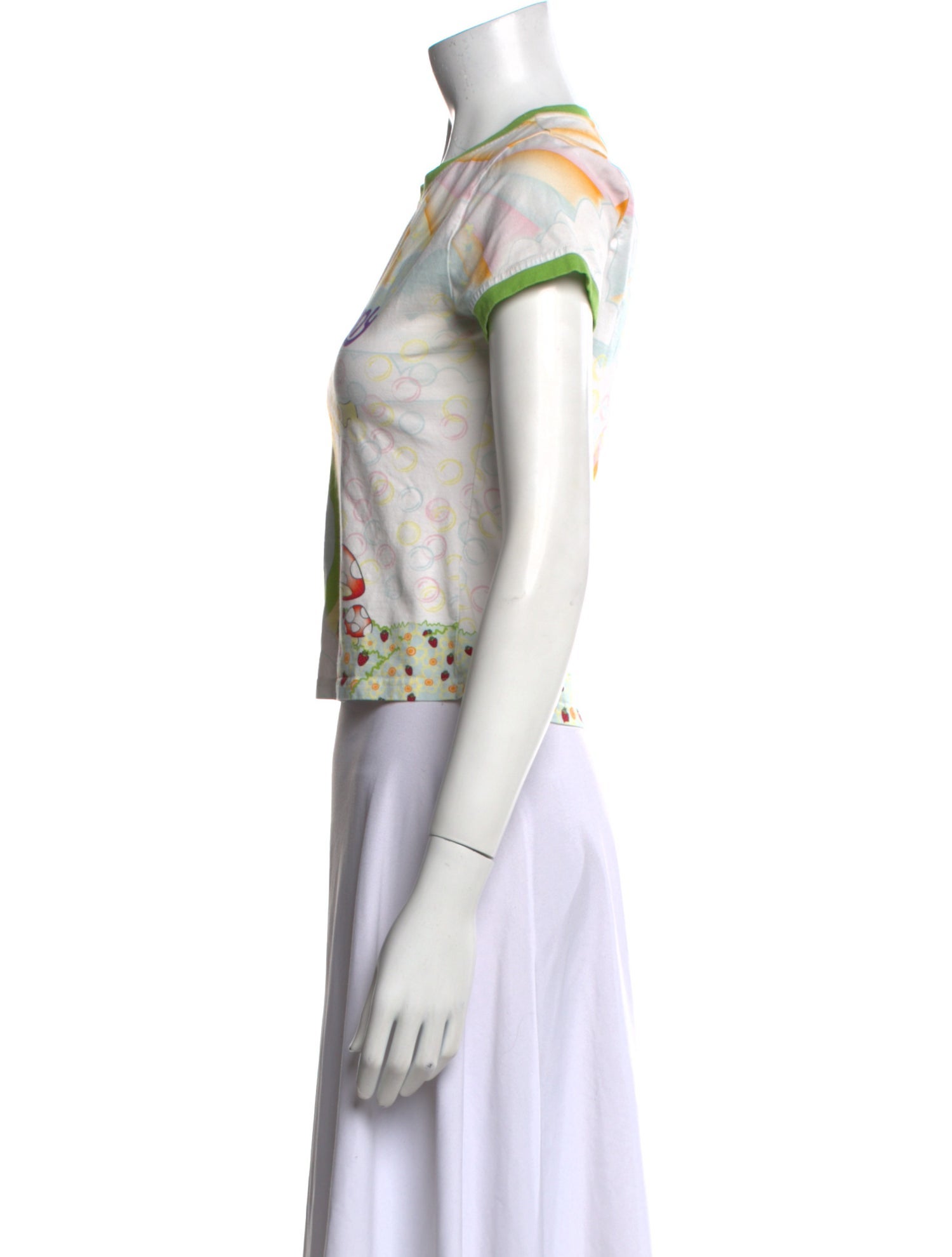 House of Sunny Graphic Print Crew Neck T-Shirt