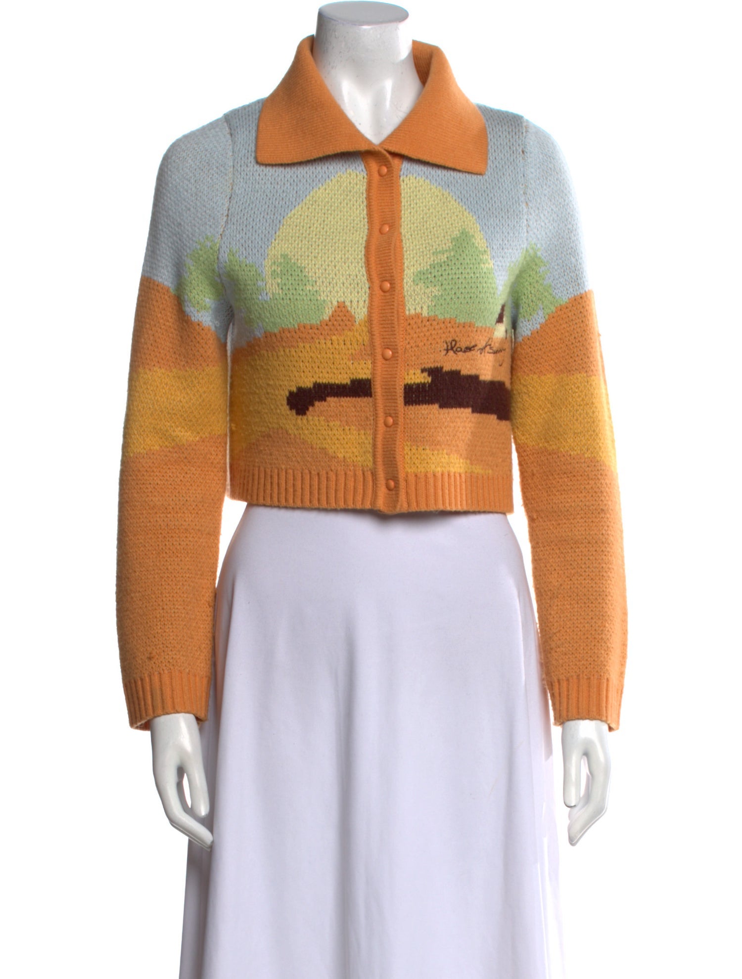 House of Sunny Printed Sweater