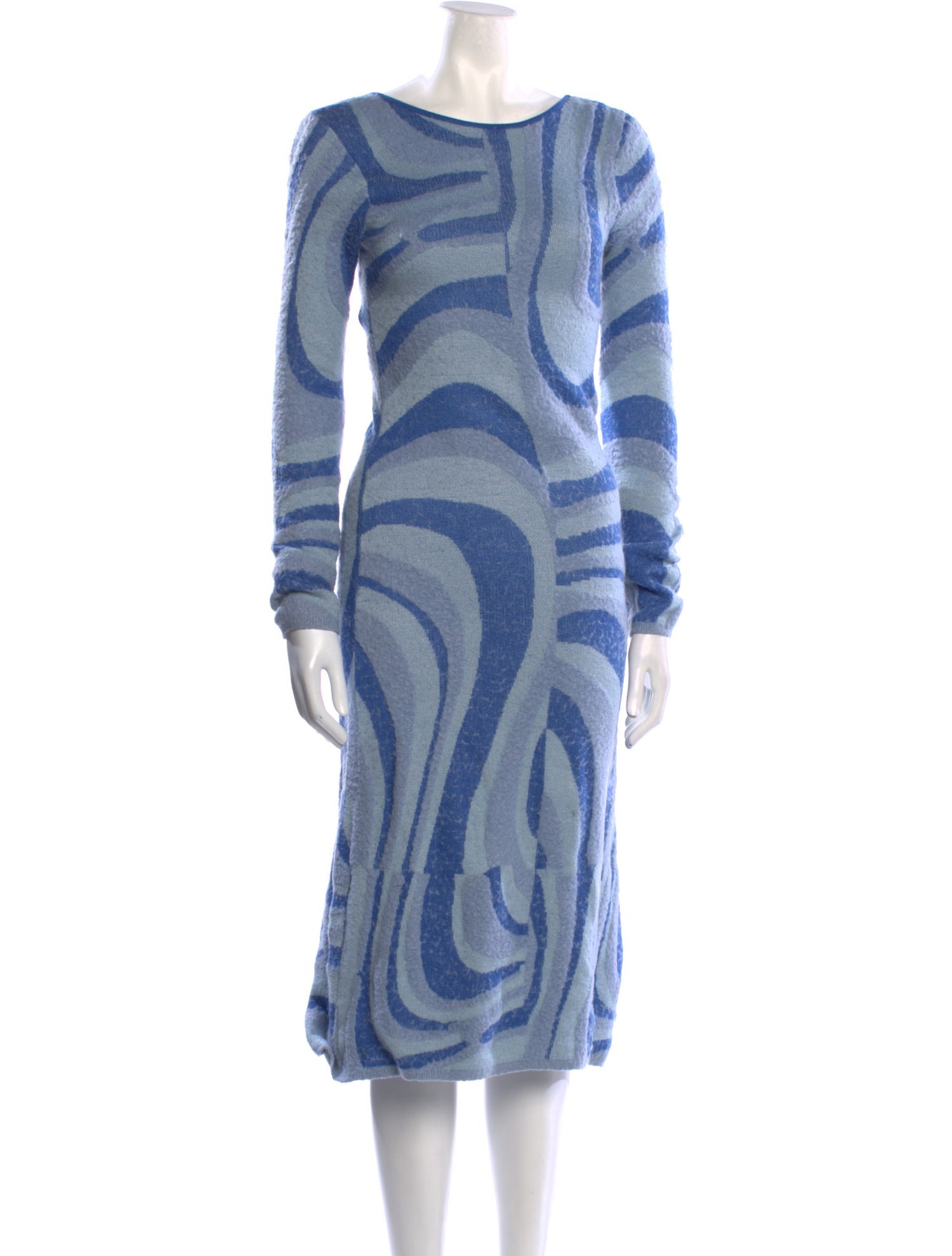 House of Sunny Cable Knit Midi Length Dress