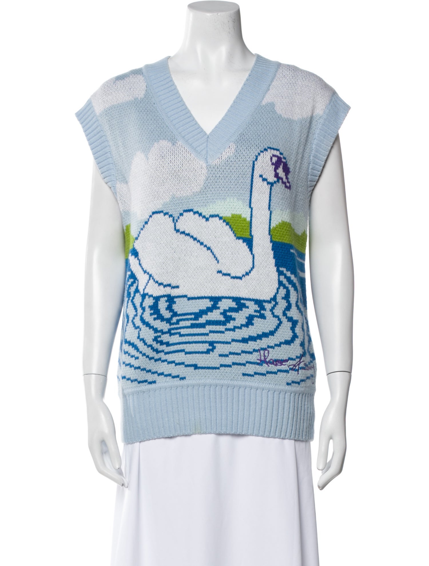 House of Sunny Paisley Print Vest