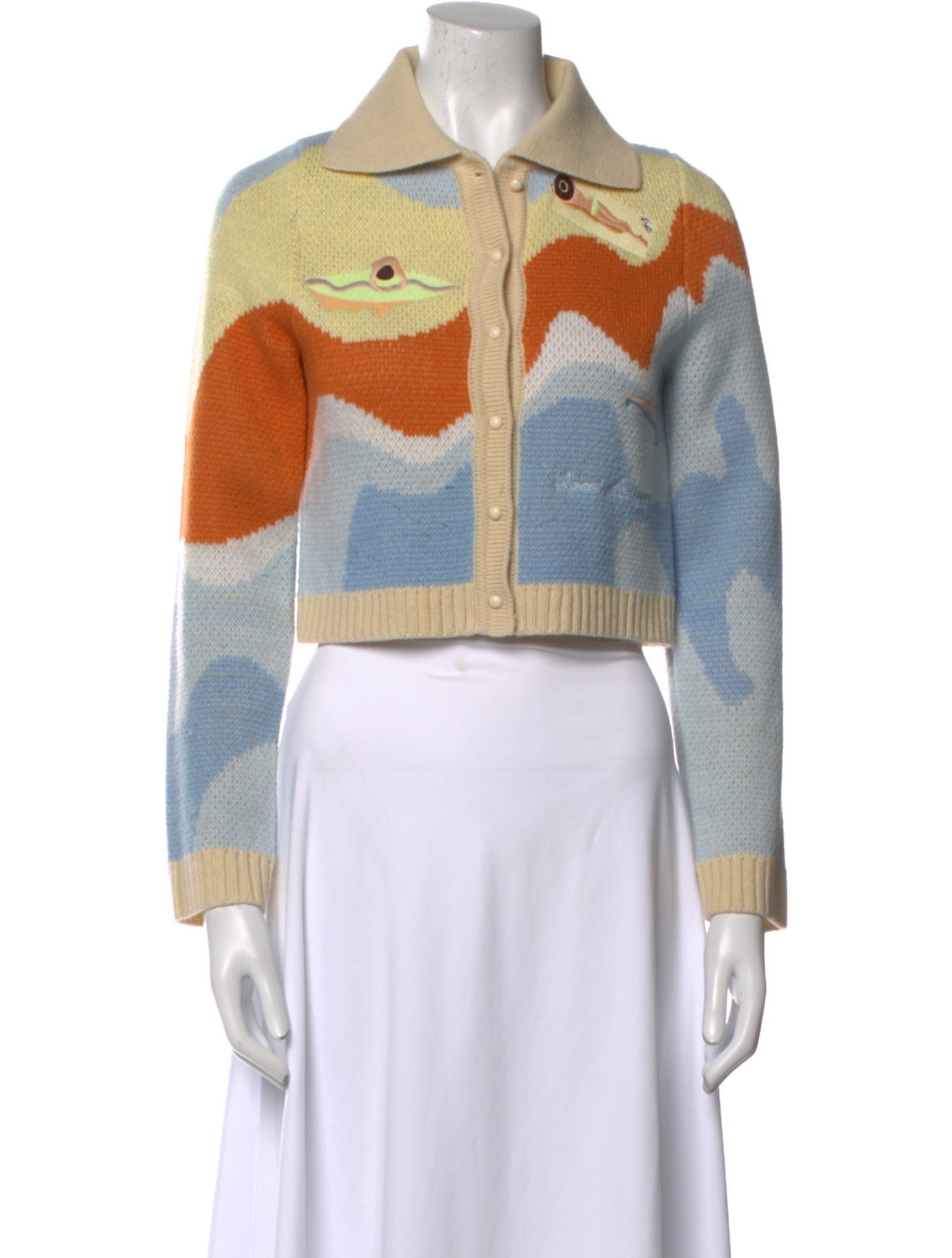 House of Sunny Printed Sweater