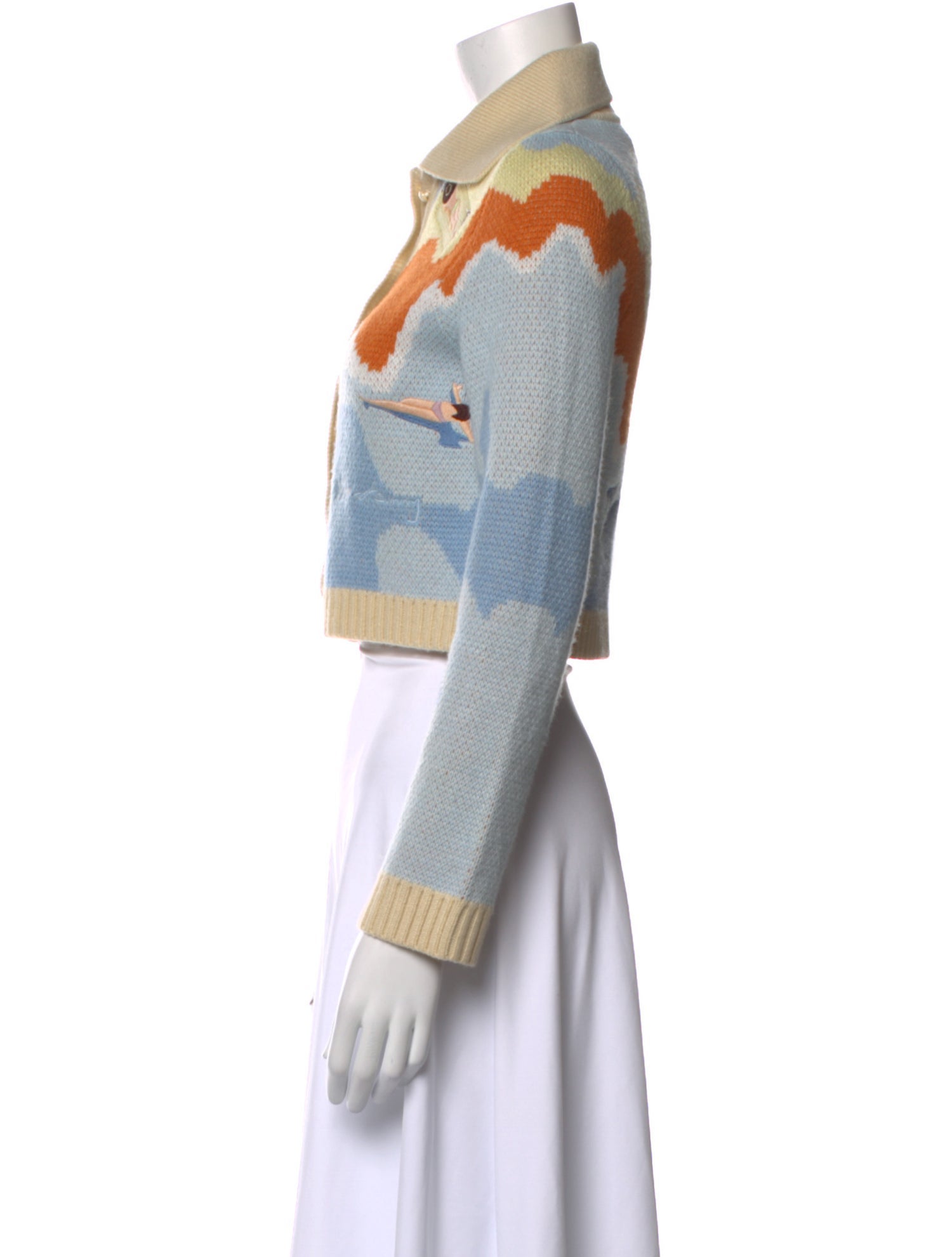 House of Sunny Printed Sweater