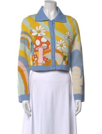 House of Sunny Printed Sweater