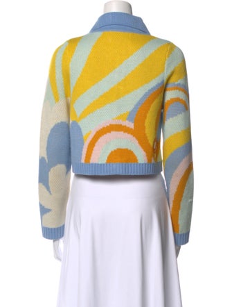 House of Sunny Printed Sweater