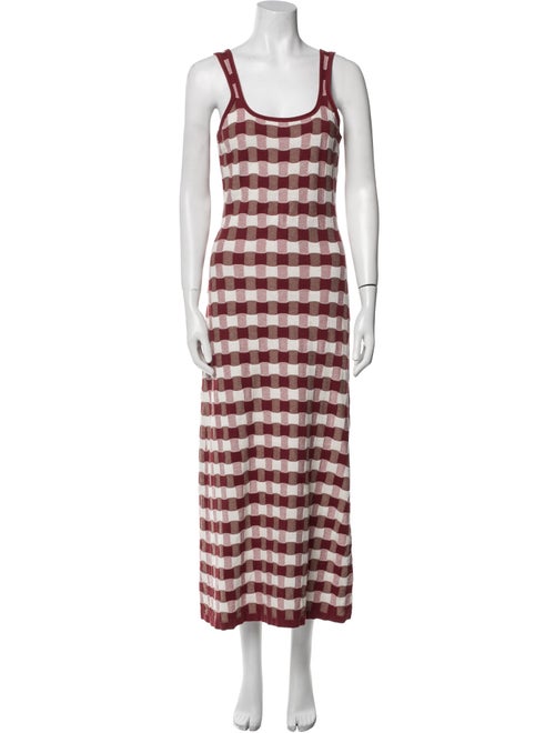 House of Sunny Striped Long Dress