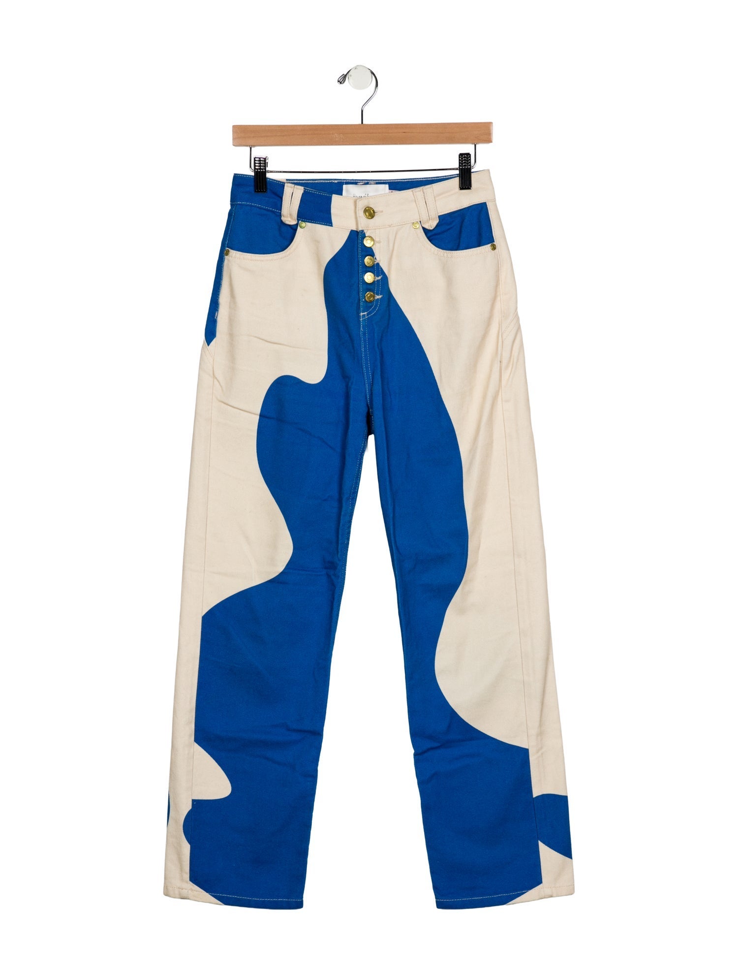 House of Sunny High-Rise Straight Leg Jeans