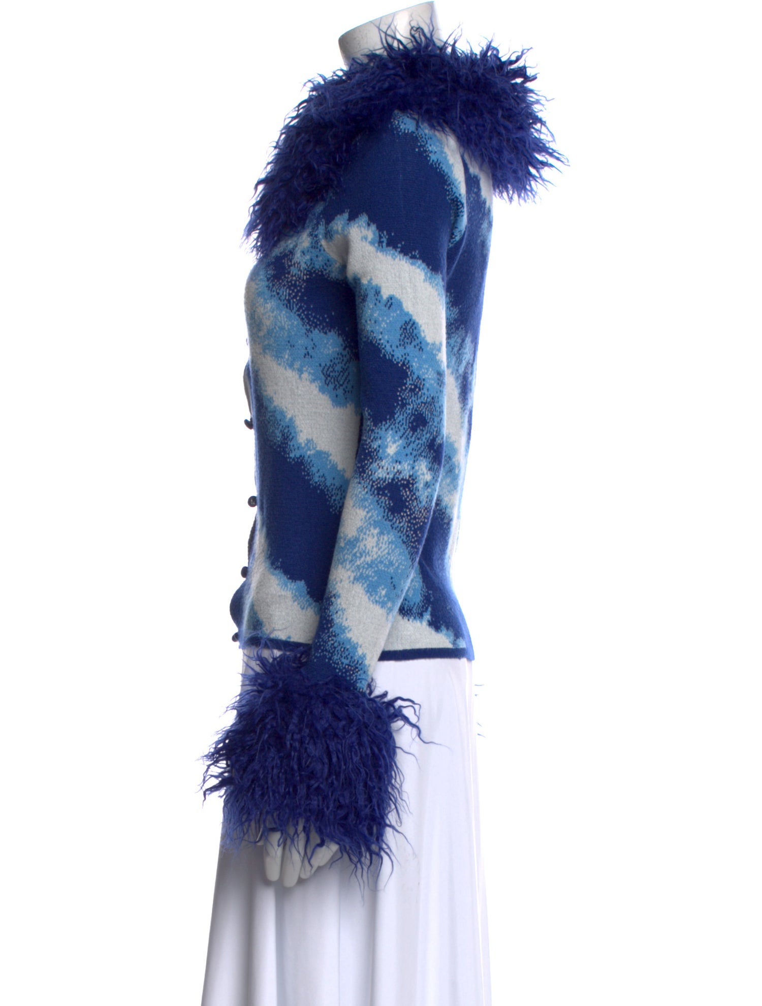 House of Sunny Tie-Dye Print Sweater