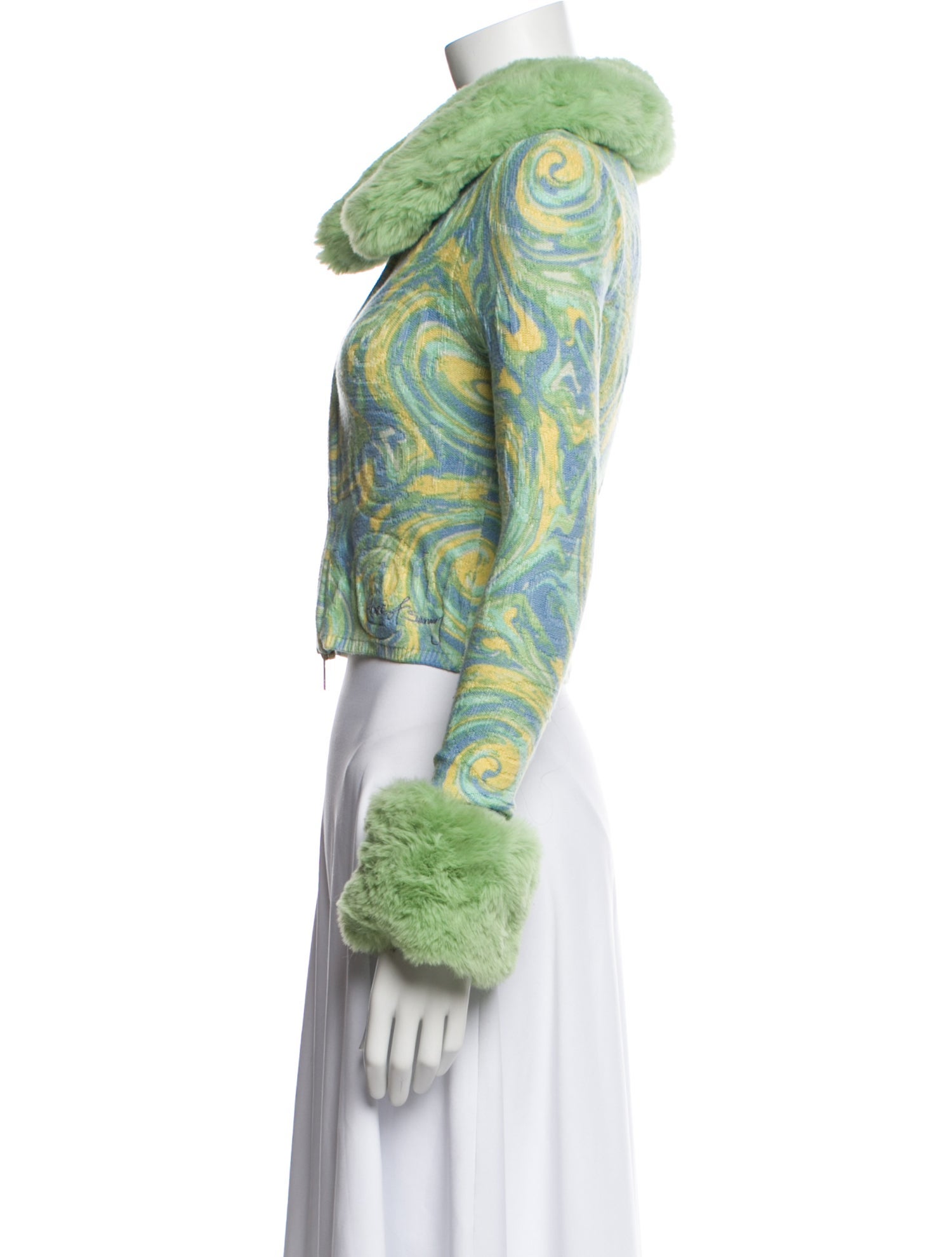 House of Sunny Printed Evening Jacket