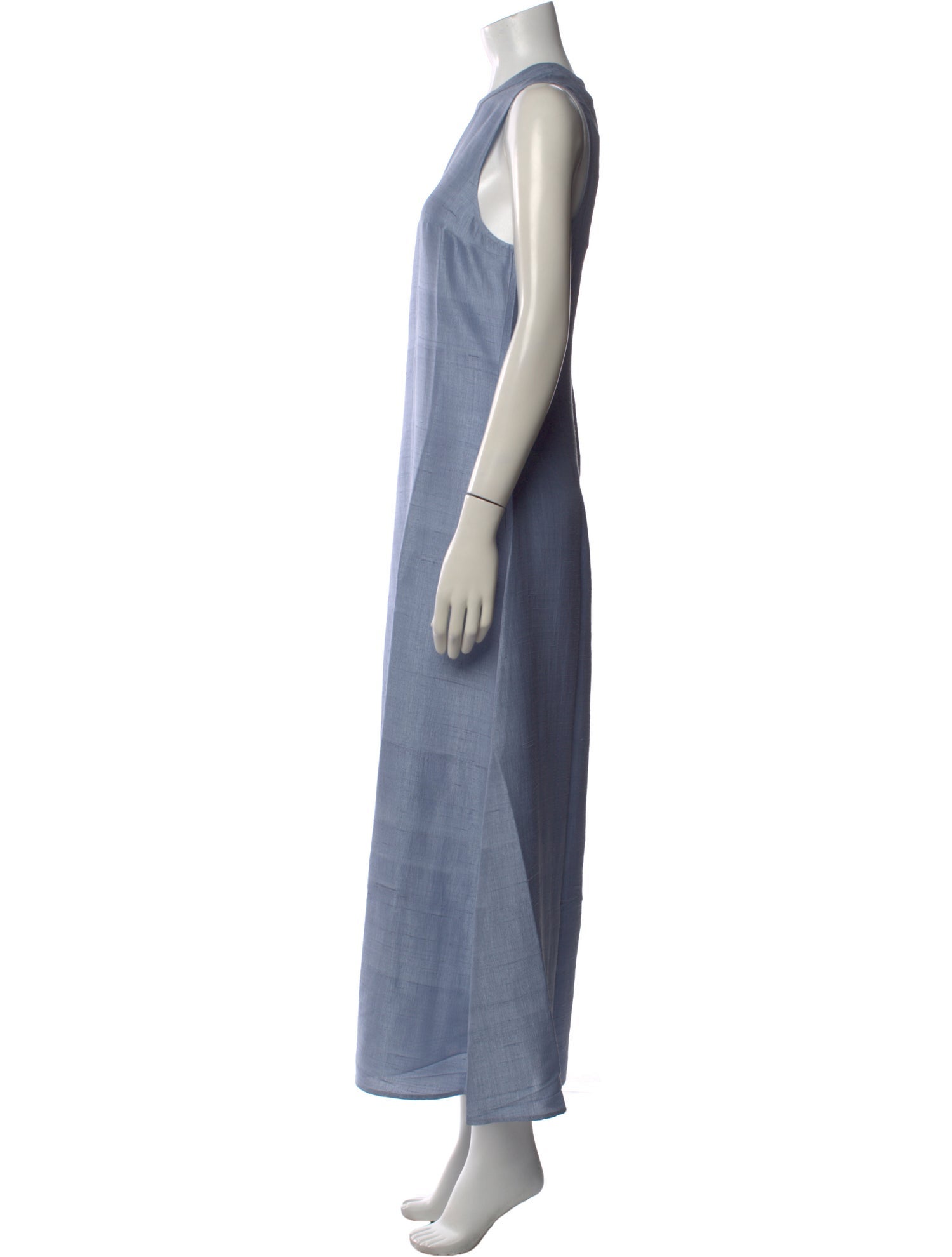 Julia Amory Crew Neck Long Dress