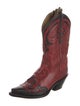 Justin Boots Leather Patterned Western Boots