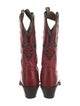 Justin Boots Leather Patterned Western Boots