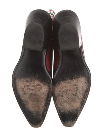 Justin Boots Leather Patterned Western Boots