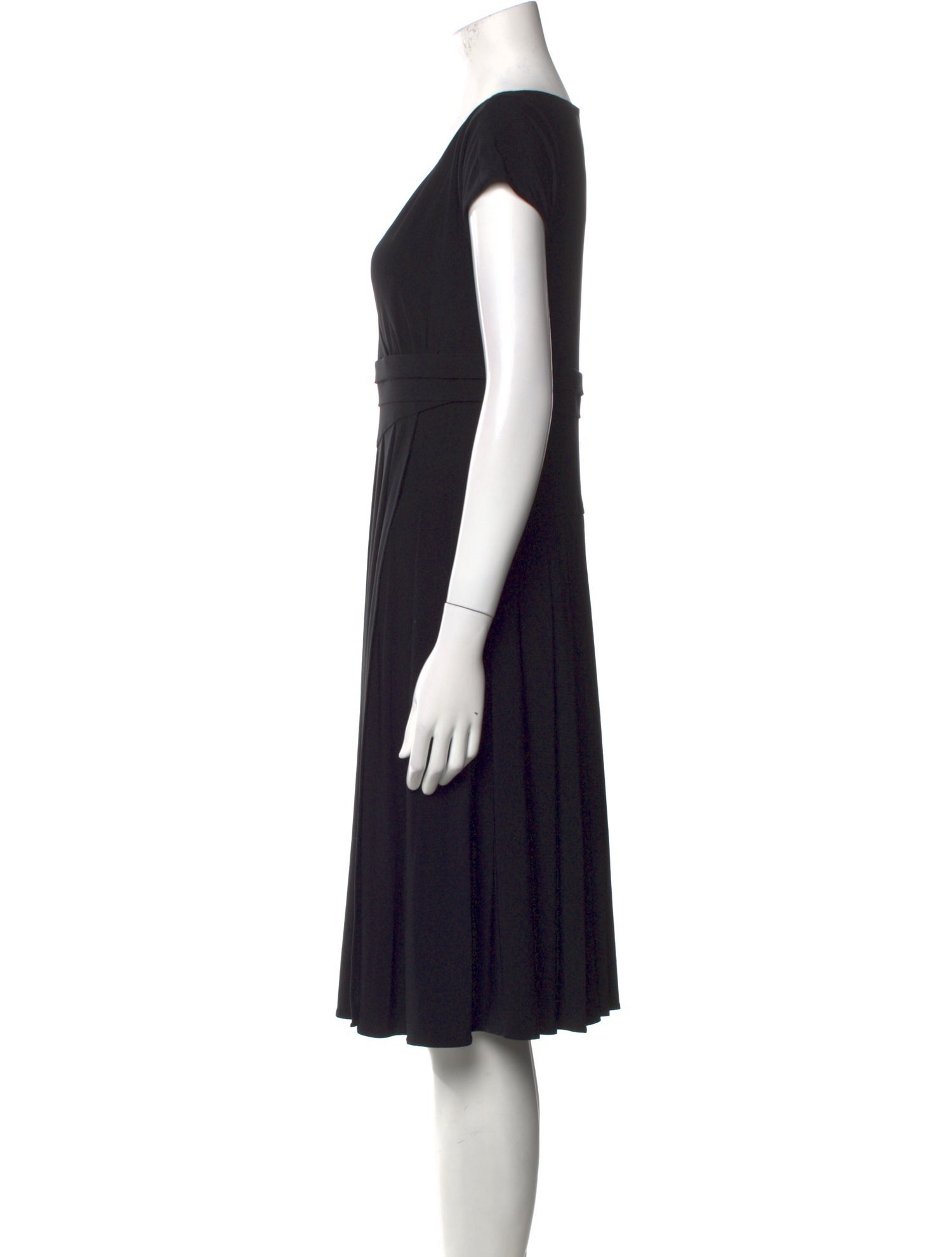 Jones New York V-Neck Knee-Length Dress
