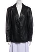 Jones New York Leather Coat